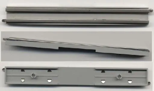 Train, Track 12V Conducting Rail Straight for 12v Remote Controlled Decoupling