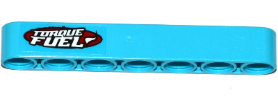 Technic, Liftarm Thick 1 x 7 with 'TORQUE FUEL' Pattern (Sticker) - Set 42050