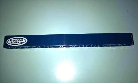 Technic, Liftarm Thick 1 x 11 with 'RACING OIL' in White Ellipse Pattern Model Right Side (Sticker) - Set 41999