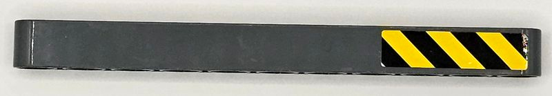 Technic, Liftarm Thick 1 x 11 with Black and Yellow Danger Stripes Pattern Model Right Side (Sticker) - Set 42098