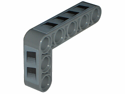 Technic, Liftarm, Modified Bent Thick L-Shape 3 x 5 with Air Intakes Pattern Model Left (Stickers) - Set 8651