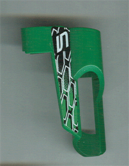 Technic, Panel Fairing # 5 Small Short, Large Hole, Side A with Number 5, White and Black Hexagons Pattern (Sticker) - Set 8469