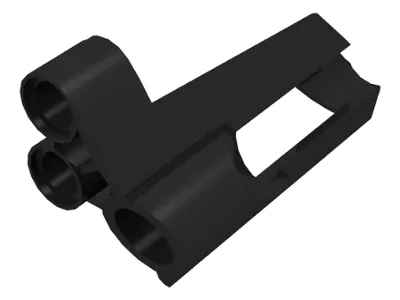 Technic, Panel Fairing # 6 Small Short, Large Hole, Side B