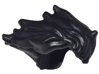 Minifigure, Hair Wavy and Windblown to One Side