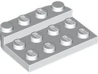 Plate, Round 3 x 4 x 2/3, Raised 1 x 4