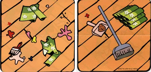 Paper Part for Set 3278 - Cardboard Base