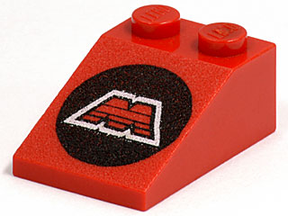 Slope 33 3 x 2 with M:Tron Logo Pattern