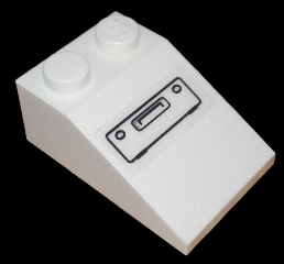 Slope 33 3 x 2 with Drawer / Hatch Pattern (Sticker) - Set 5971