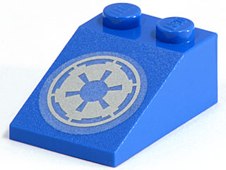 Slope 33 3 x 2 with SW Imperial Logo on Transparent Background Pattern (Sticker) - Set 7667