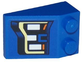 Slope 33 3 x 2 with Ford F150 Raptor Headlight Pattern Model Right Side (Sticker) - Set 75875