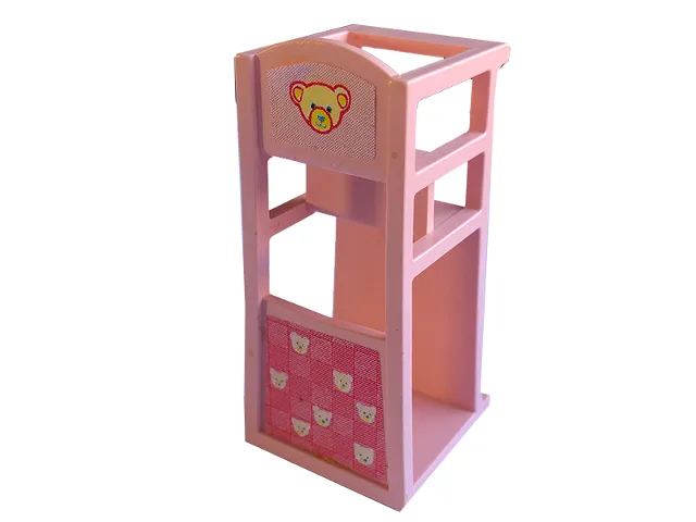 Scala Chair - Baby Highchair with Bears and Balloons Pattern (Stickers) - Set 3243