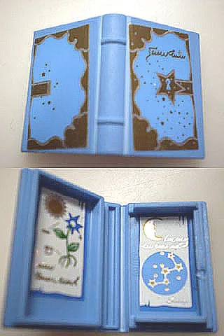 Minifigure, Utensil Book 2 x 3 with Lock and Star Pattern (Stickers) - Set 5825