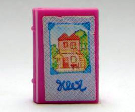Minifigure, Utensil Book 2 x 3 with House Picture Photo Album Pattern (Stickers) - Set 3119