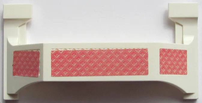 Scala Window Box 13 x 3 x 5 1/3 with Lattice Pattern (Stickers) - Set 3119