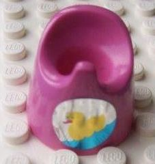 Scala Baby Potty with Duck Pattern (Sticker) - Set 7586