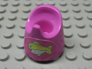 Scala Baby Potty with Fish Pattern (Sticker) - Set 3119
