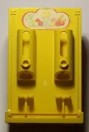 Scala Ice Cream Unit with Ice Cream and Fruit Pattern (Stickers) - Set 3116