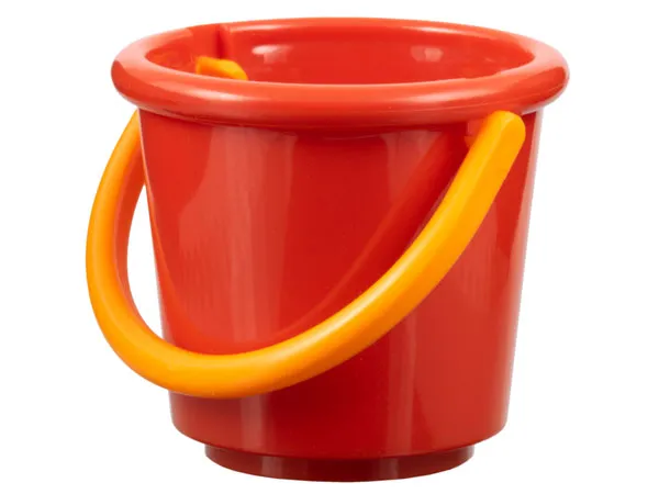 Scala Utensil Bucket Round with Orange Handle (33178 / 33082)