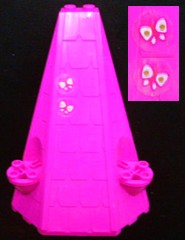 Tower Roof 6 x 8 x 9 with 2 Butterflies Pattern (Stickers) - Set 7582