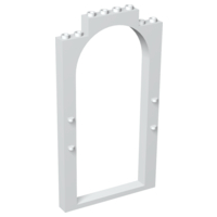Door, Frame 1 x 8 x 12 Arched