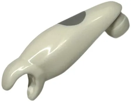 Arm, Long Straight with Fixed Hand with Light Bluish Gray Circle Pattern (Baymax)