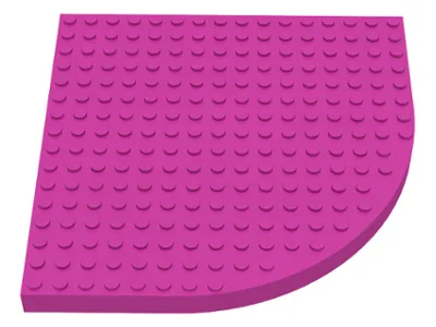 Brick, Round Corner 16 x 16