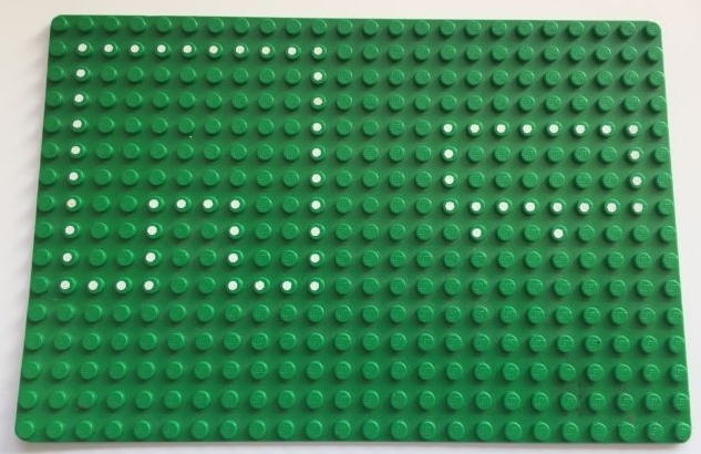 Baseplate 16 x 24 Squared Corners and Set 362/550 Dots Pattern