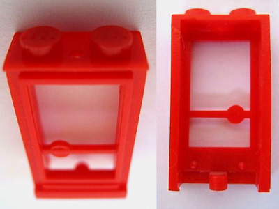 Door 1 x 2 x 3 Right with Solid Studs, without Glass