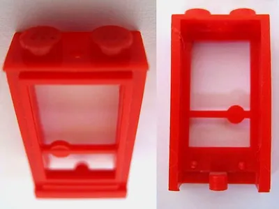 Door 1 x 2 x 3 Right with Solid Studs, without Glass