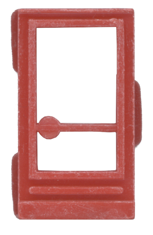 Door 1 x 2 x 3 Right, without Glass for Slotted Bricks