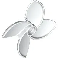 Duplo Propeller Rotor 4 Blade, 4 Diameter, Curved