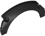 Technic, Panel Car Mudguard Arched #43 11 x 2 x 5 Rounded Top