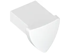 Tile, Modified 1 x 1 with Tooth / Ear Vertical, Triangular