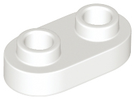 Plate, Round 1 x 2 with Open Studs