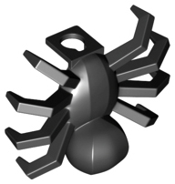 Minifigure Costume Spider with Neck Ring