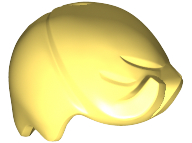 Minifigure, Hair Male, Smooth with Spiked Bangs