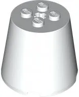 Cone 4 x 4 x 3 with Axle Hole