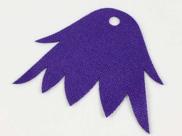 Mini Doll, Cape Cloth, 7 Points - Shiny Spongy Stretchable Fabric