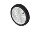 Wheel Spoked Large with Black Tire Smooth - Large Solid (35 / 36)