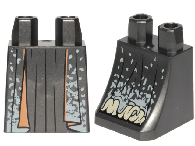 Lower Body, Skirt with SW Robe and Dirts Stains Pattern