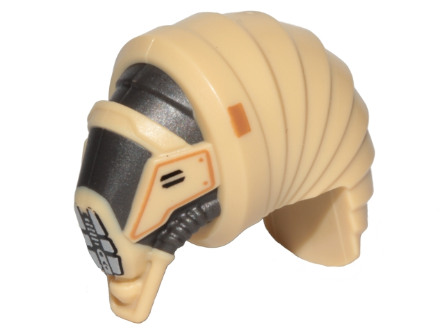 Minifigure, Head, Modified SW Moloch Pattern