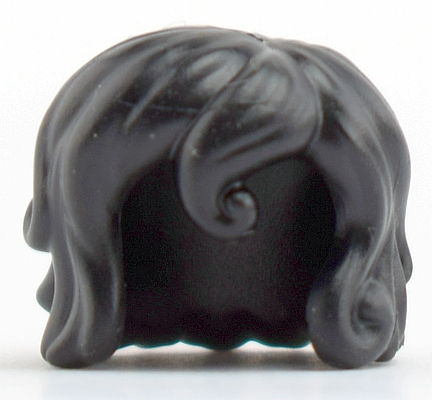 Mini Doll, Hair Friends Short with Curl in Front, Hole on Top and Side