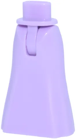 Mini Doll Hips and Skirt Full Length (Plain) - Thin Hinge