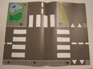 Plastic Playmat Duplo, with Traffic Town Pattern (Set 3619)