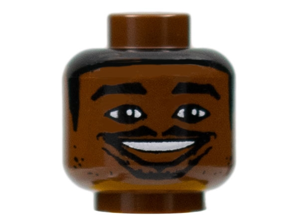 Minifigure, Head NBA Kobe Bryant Pattern