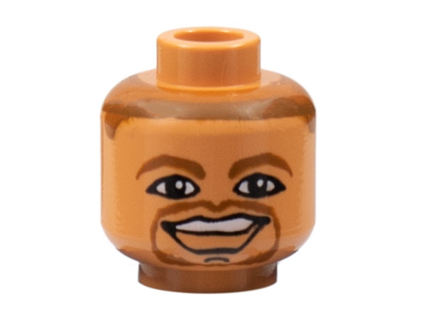 Minifigure, Head NBA Jason Kidd Pattern