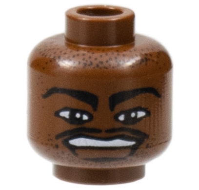 Minifigure, Head NBA Vince Carter Pattern