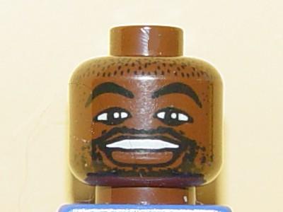 Minifigure, Head NBA Karl Malone Pattern