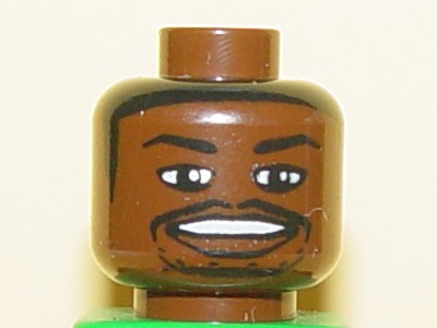 Minifigure, Head NBA Paul Pierce Pattern