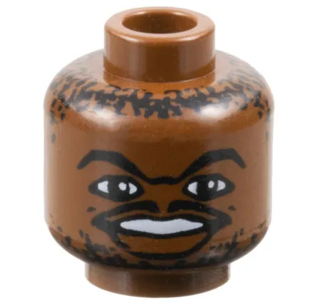 Minifigure, Head NBA Jerry Stackhouse Pattern